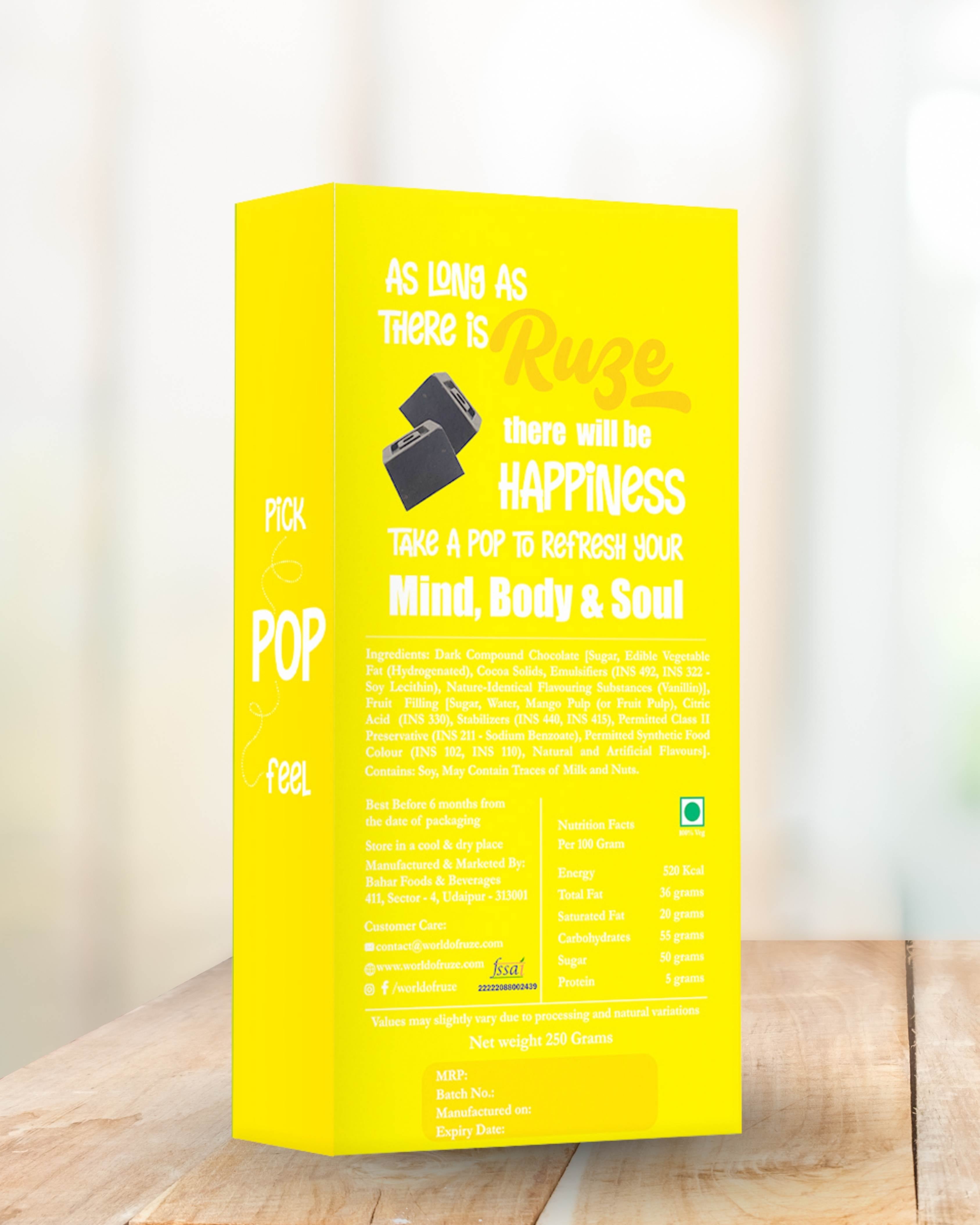 Mango Medley Dark Chocolate (Box of 10)